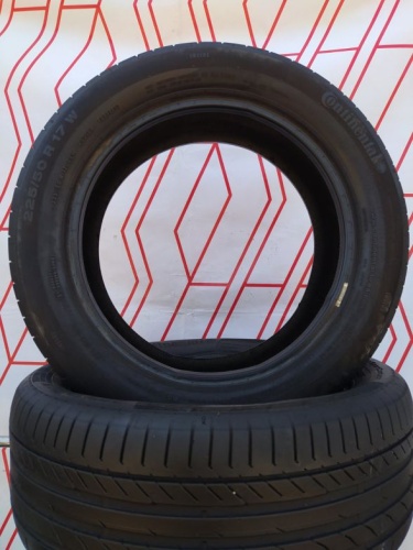 Шины Continental ContiSportContact 5 225/50 R17 -- б/у 5