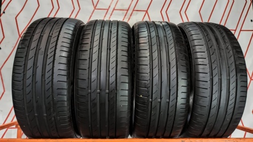 Шины Continental ContiSportContact 5 225/50 R17 -- б/у 5