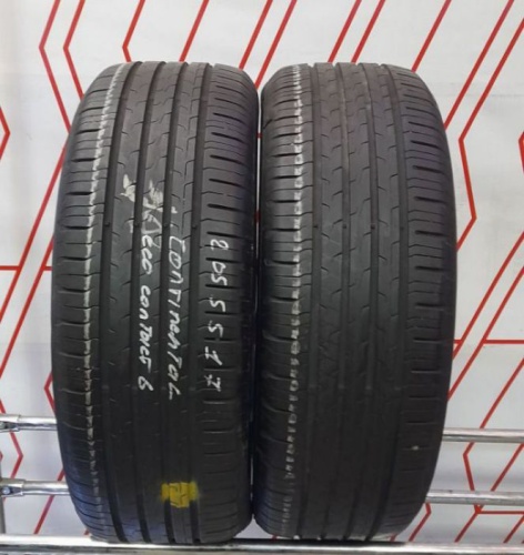 Шины Continental ContiEcoContact 6 205/55 R17 91W б/у 6